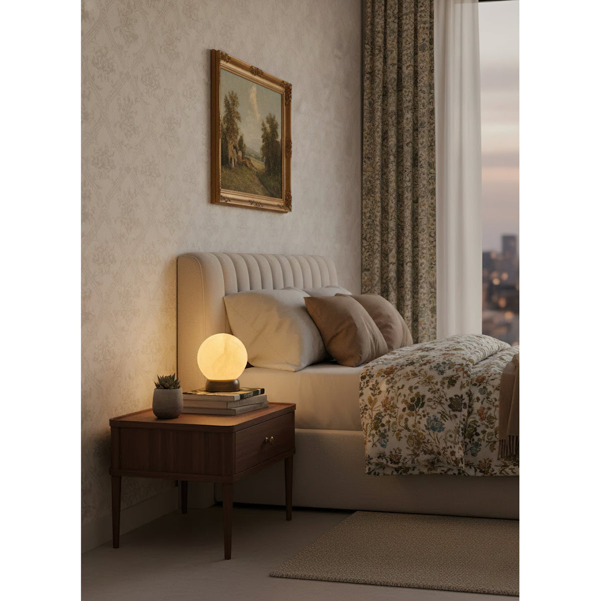 Trevi lámpara de mesa Orb portátil (recargable)