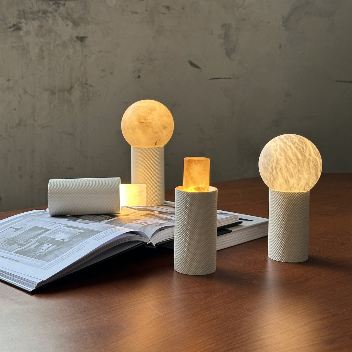 Elaorine lámpara de mesa con batería integrada