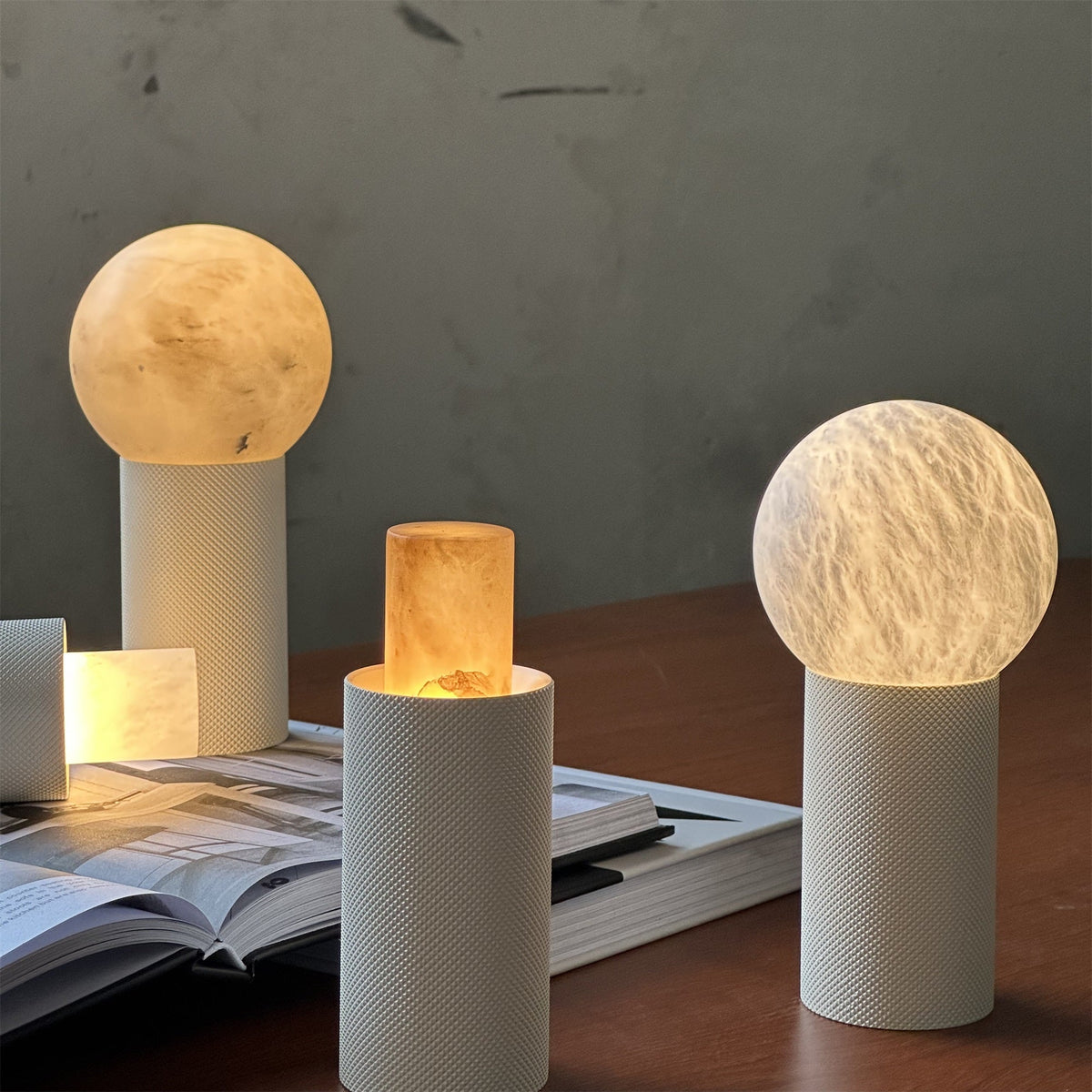 Elaorine lámpara de mesa con batería integrada