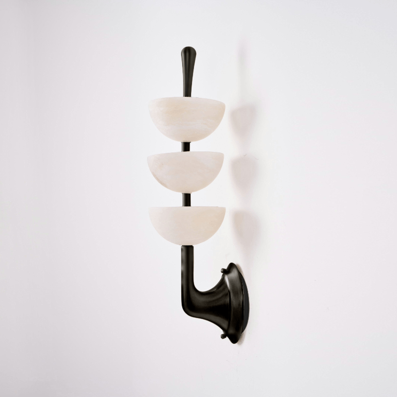 Ulmiraris aplique de pared alabastro