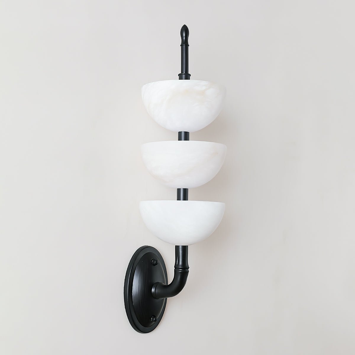 Ulmiraris aplique de pared alabastro