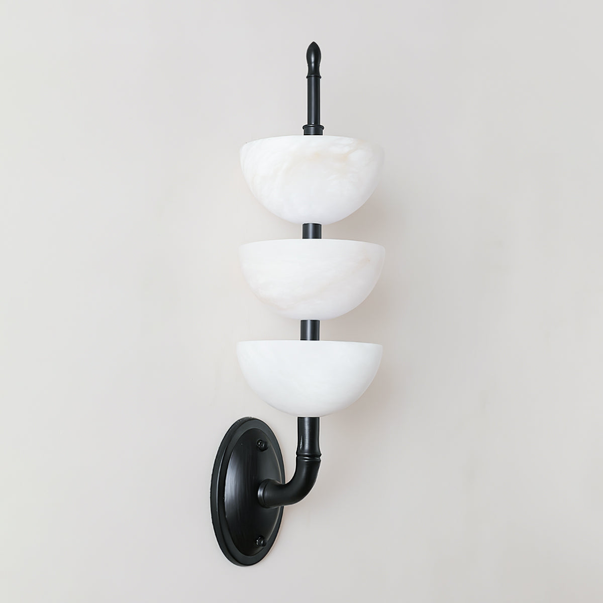 Ulmiraris aplique de pared alabastro