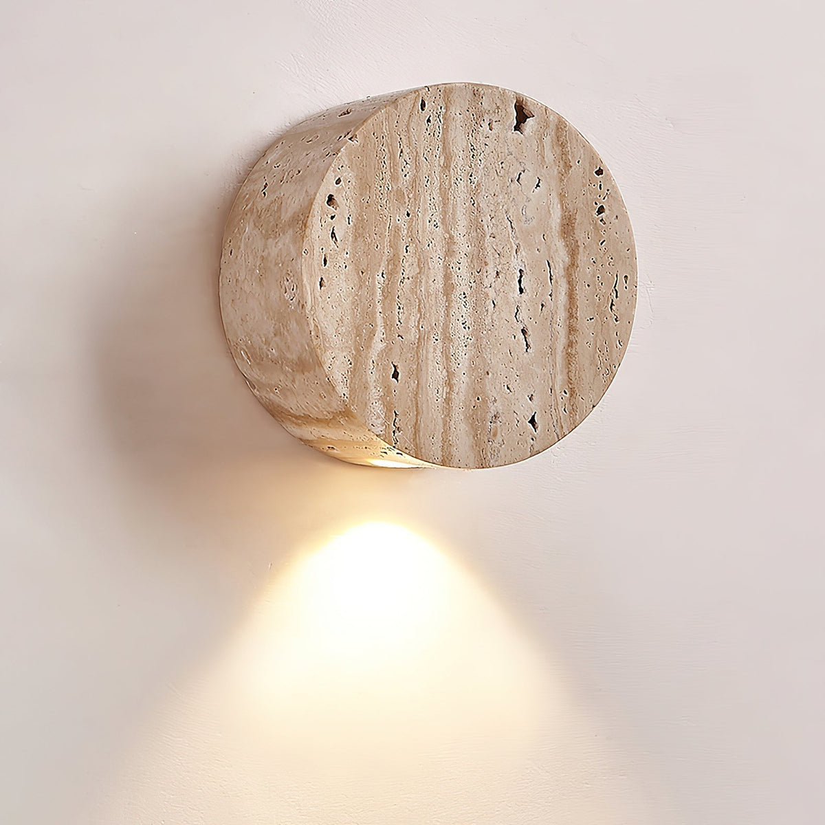 Tavoraya aplique de pared travertino