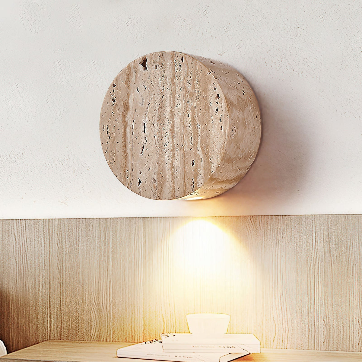 Tavoraya aplique de pared travertino