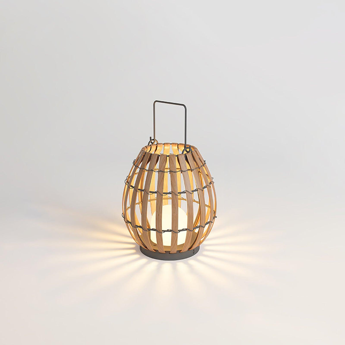 Veshael Tropic Braid farol lámpara exterior