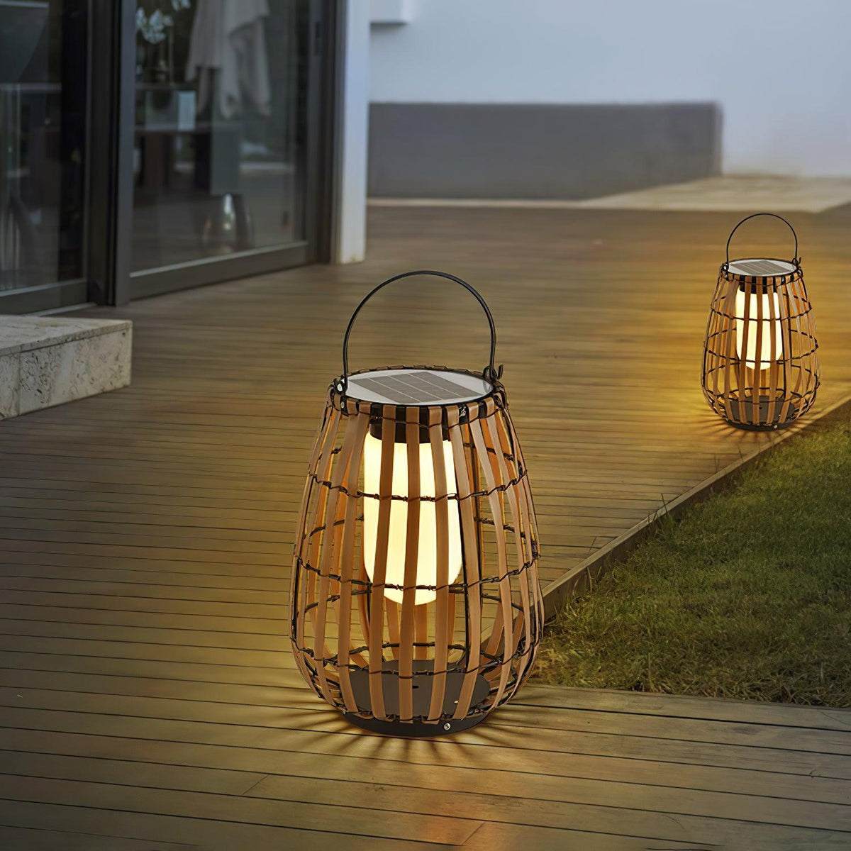 Veshael Tropic Braid farol lámpara exterior