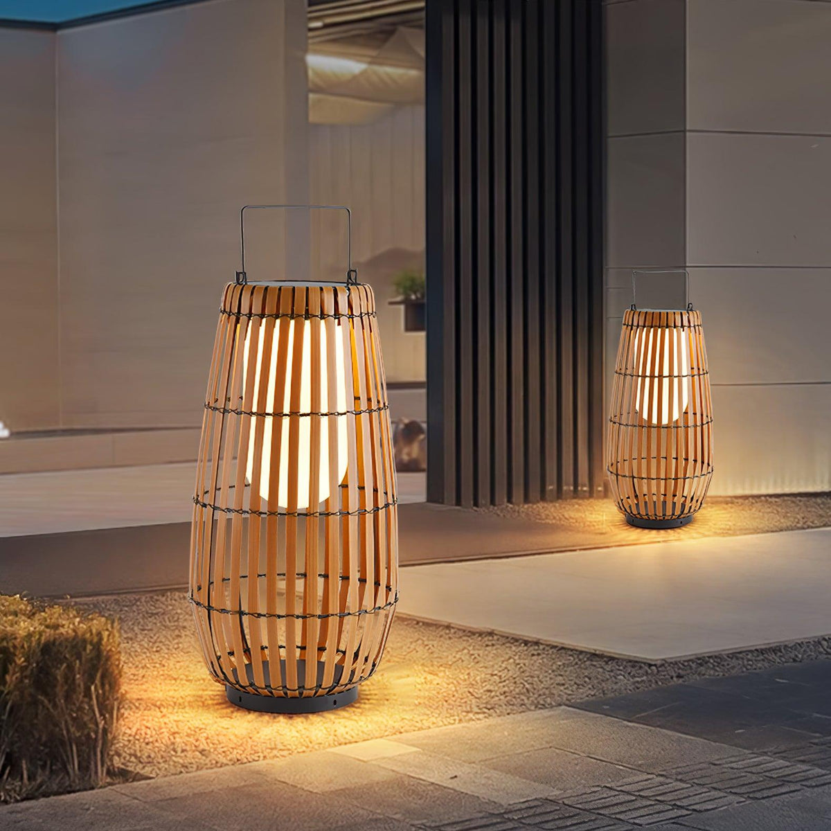 Veshael Tropic Braid farol lámpara exterior