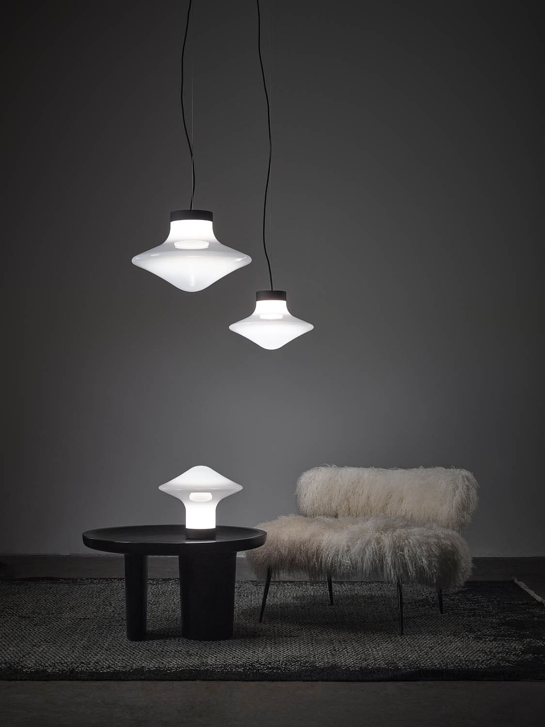 Taura lámpara de mesa contemporánea