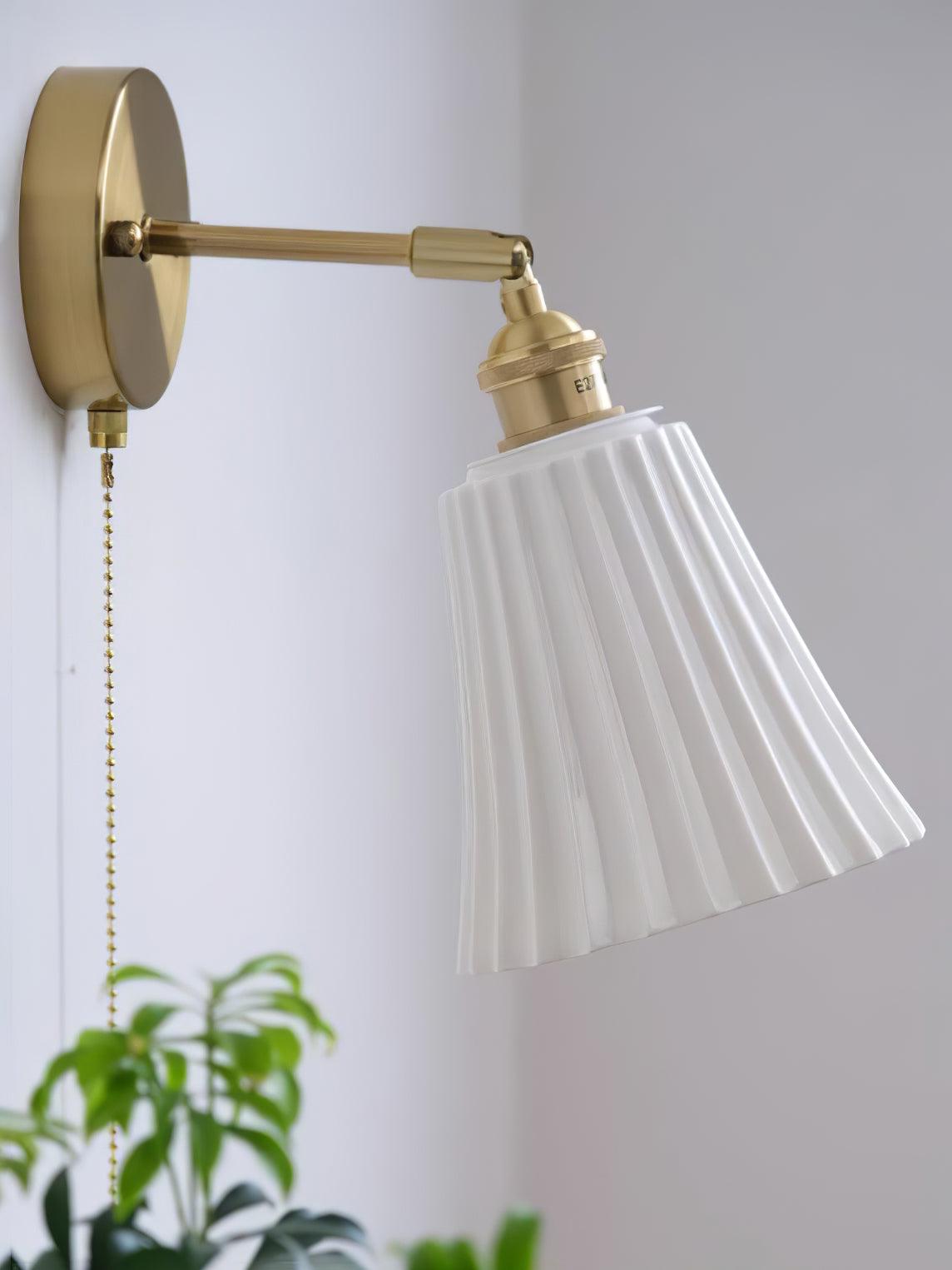 Nominex aplique de pared Vintage de cerámica