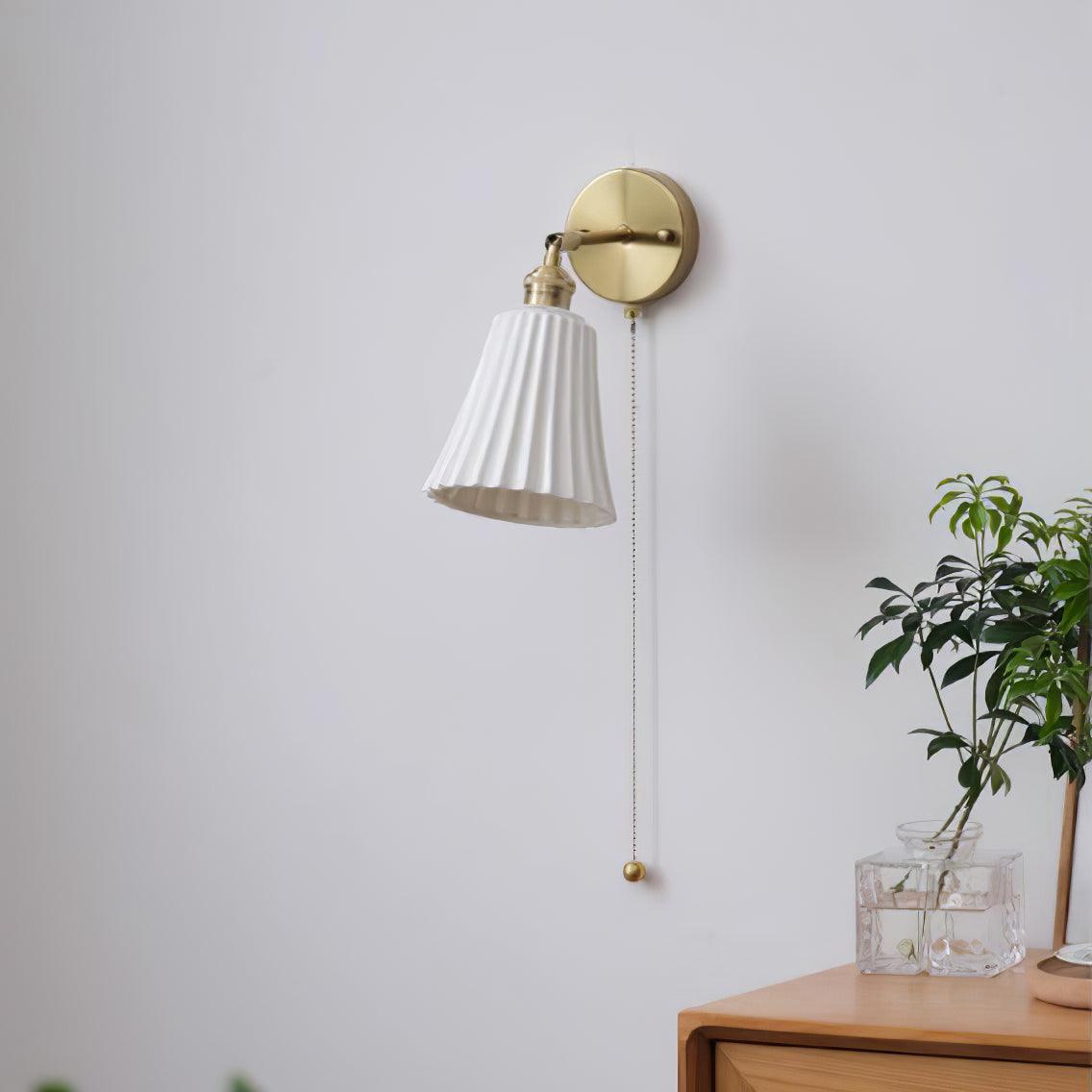 Nominex aplique de pared Vintage de cerámica