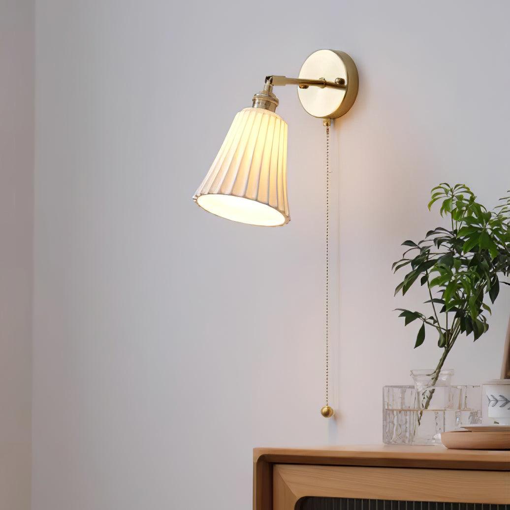 Nominex aplique de pared Vintage de cerámica