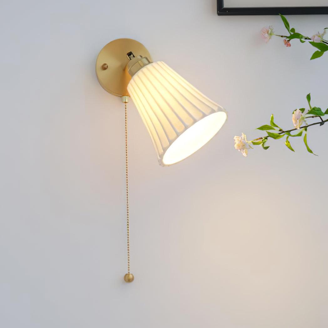 Nominex aplique de pared Vintage de cerámica