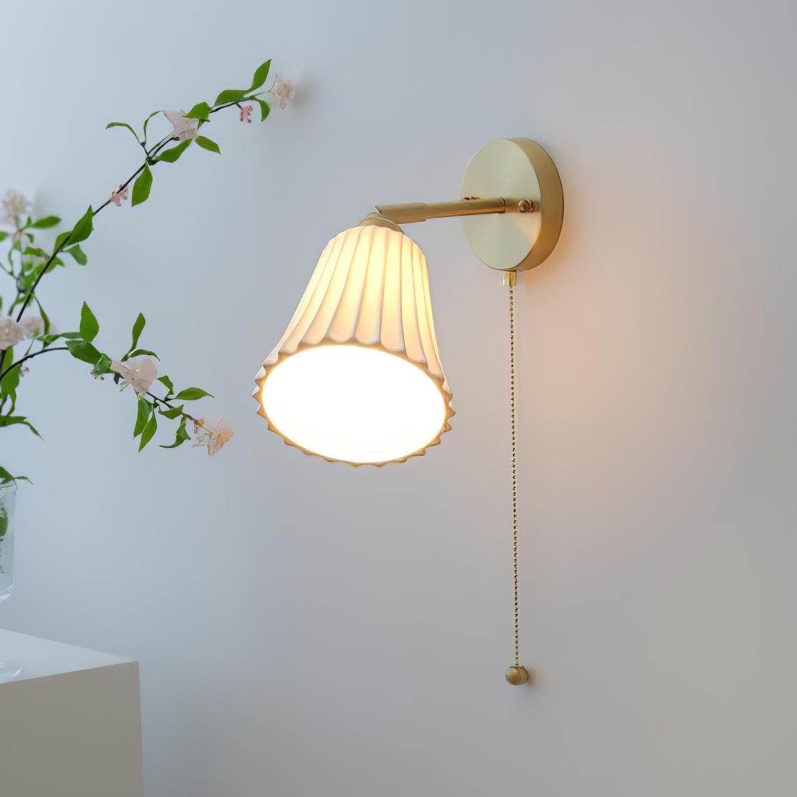 Nominex aplique de pared Vintage de cerámica