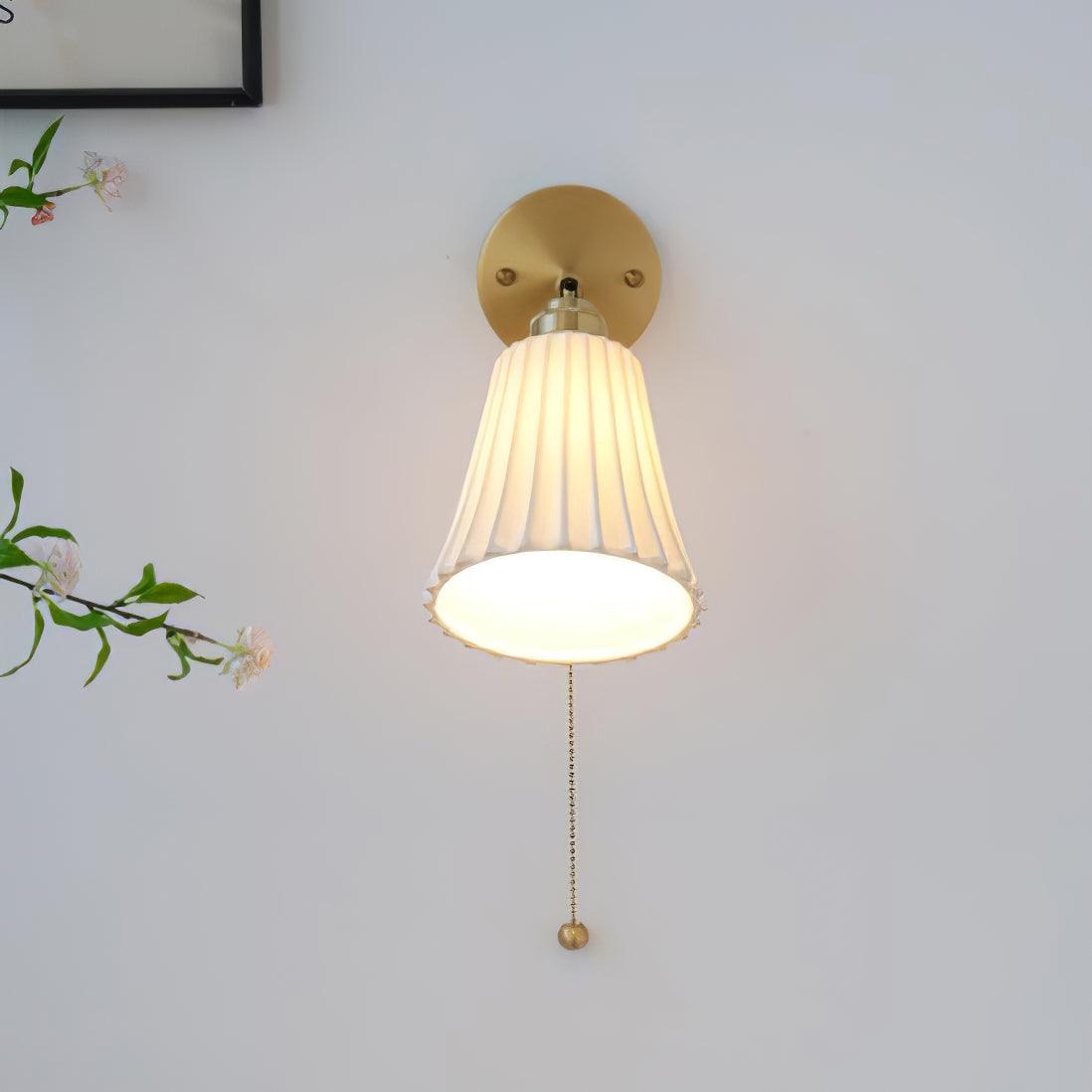 Nominex aplique de pared Vintage de cerámica