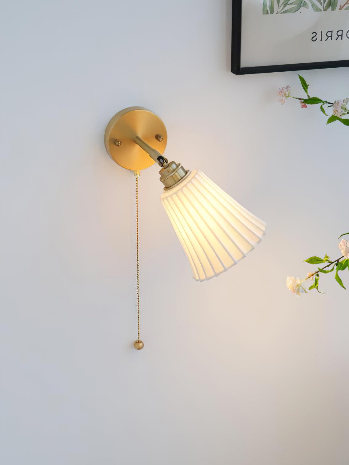 Nominex aplique de pared Vintage de cerámica