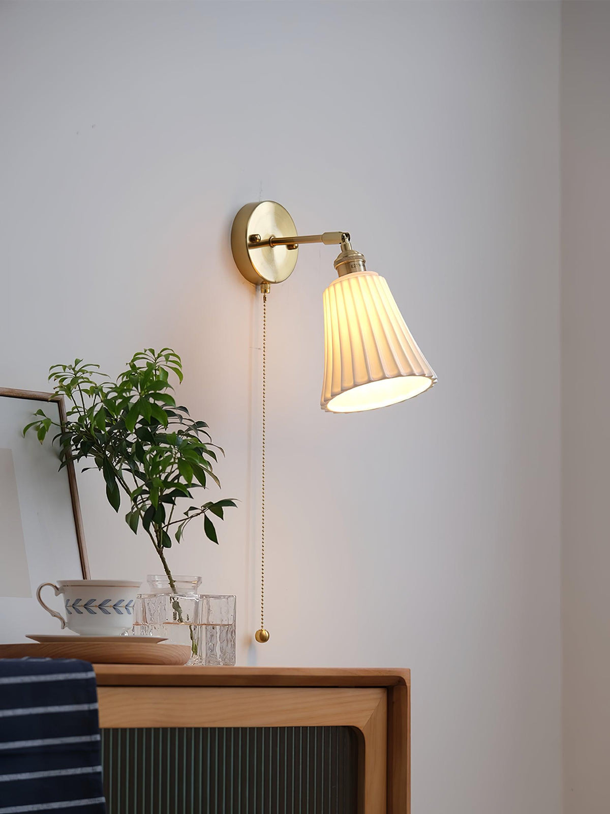 Nominex aplique de pared Vintage de cerámica