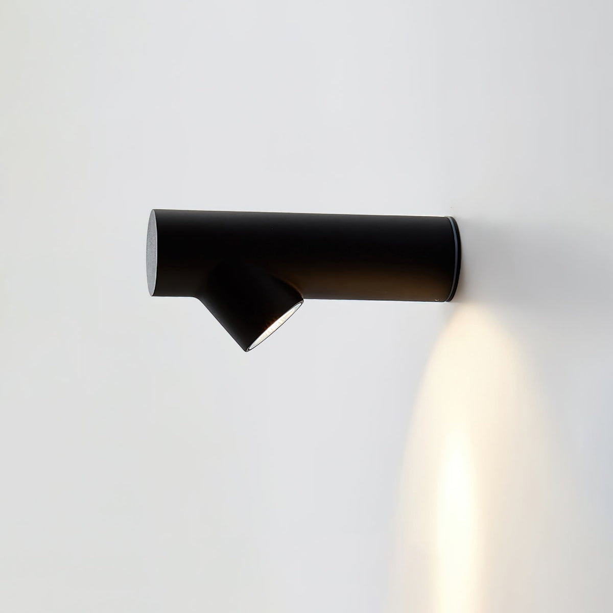 Pipeline aplique de pared moderno minimalista de tubo
