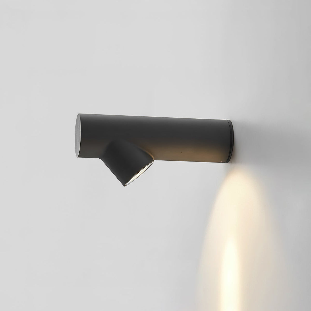 Pipeline aplique de pared moderno minimalista de tubo