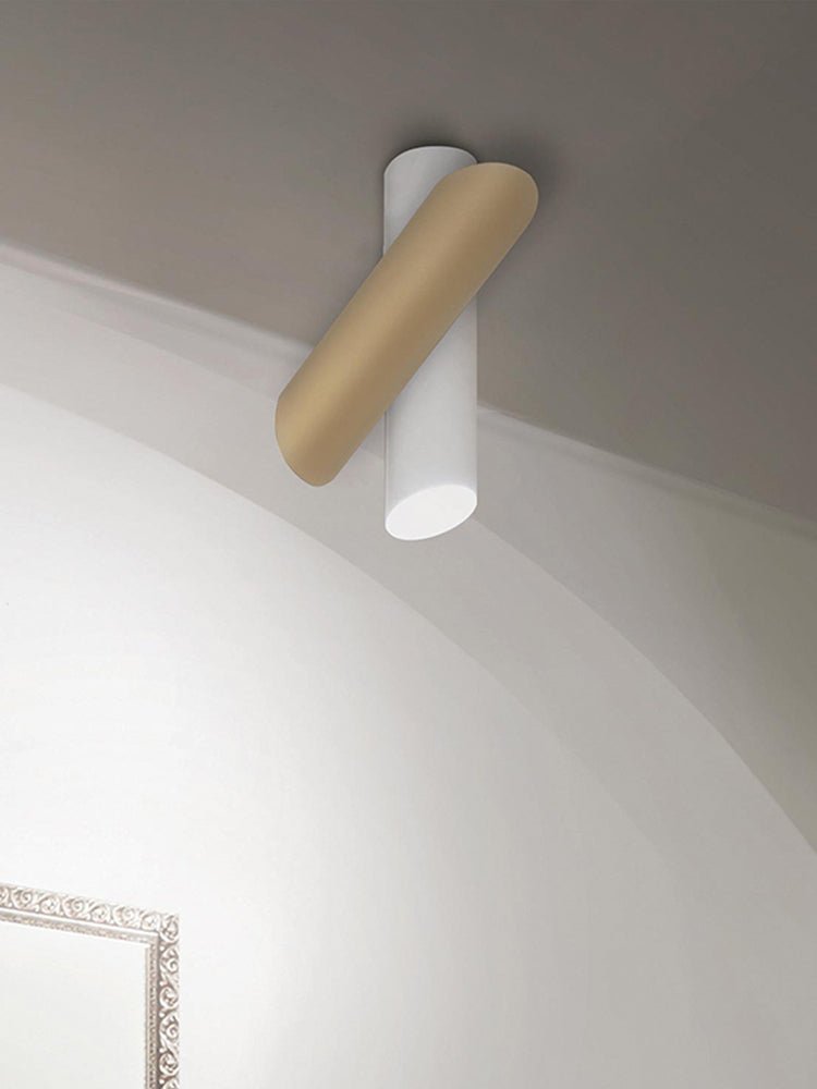 Teu lámpara de techo moderna minimalista tubular