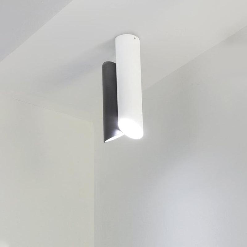 Teu lámpara de techo moderna minimalista tubular