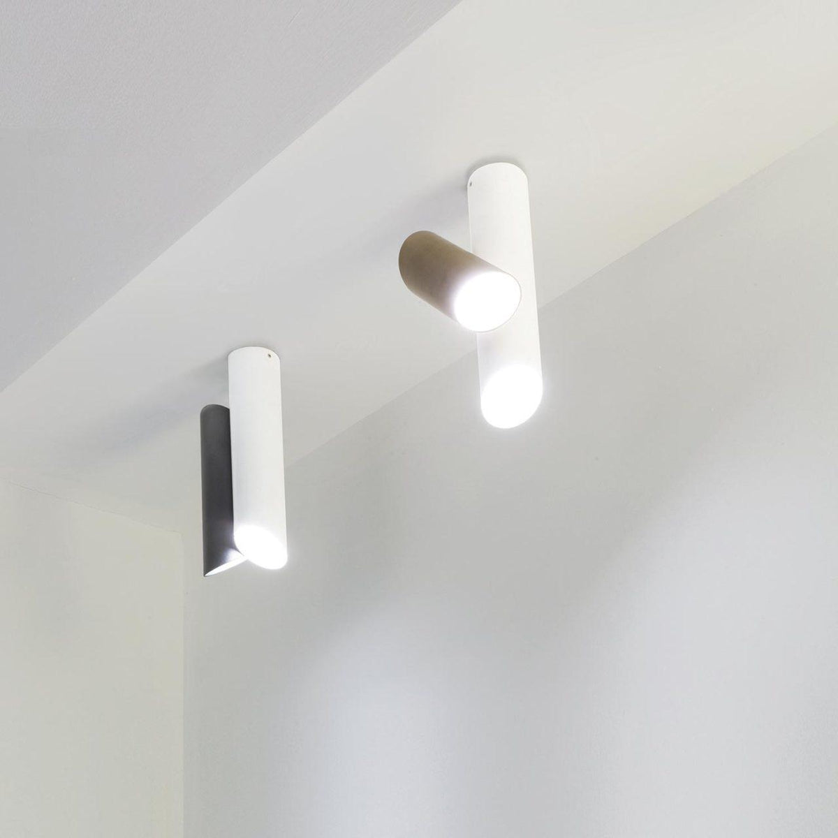 Teu lámpara de techo moderna minimalista tubular