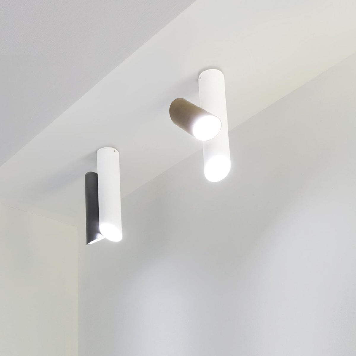 Teu lámpara de techo moderna minimalista tubular