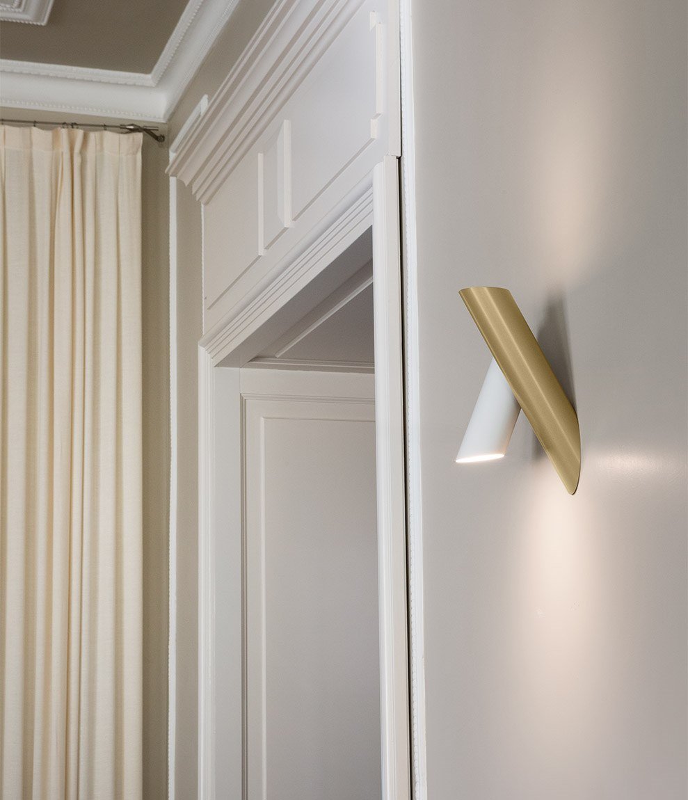 Perylis aplique de pared moderno minimalista tubular