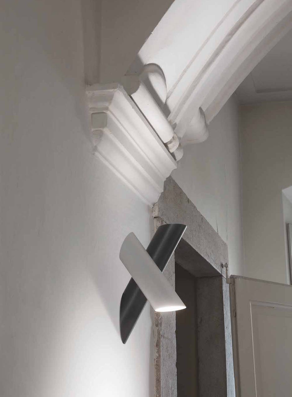 Perylis aplique de pared moderno minimalista tubular