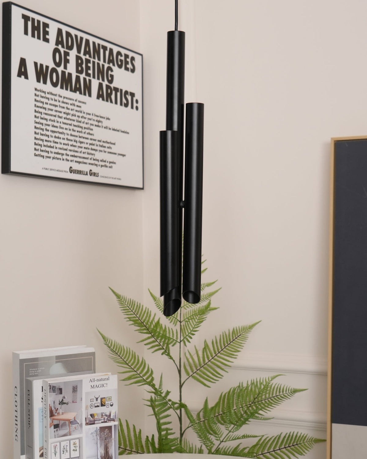 Erixon lámpara colgante de tubos de aluminio minimalista