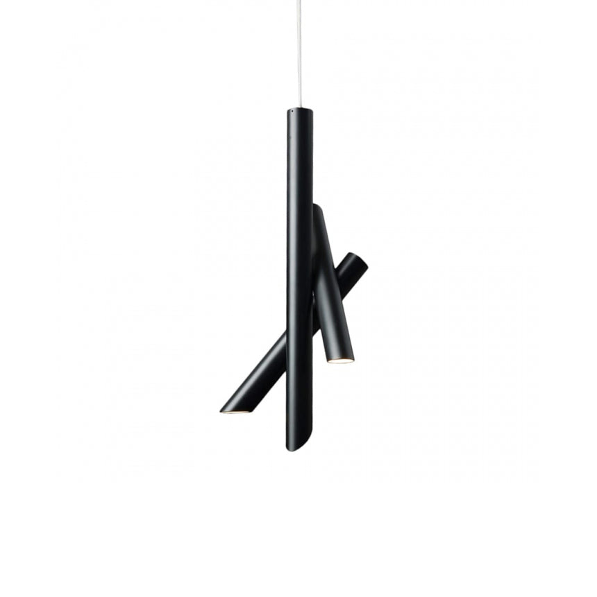Erixon lámpara colgante de tubos de aluminio minimalista
