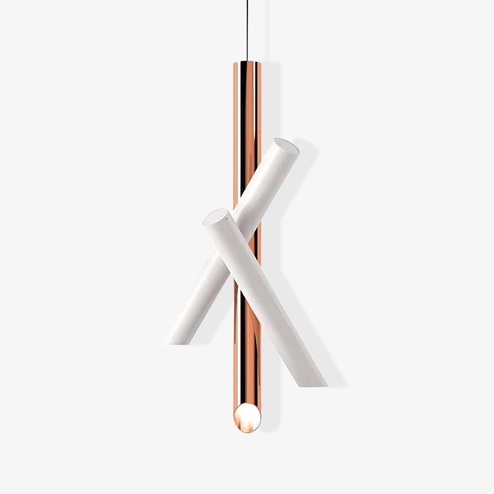 Erixon lámpara colgante de tubos de aluminio minimalista