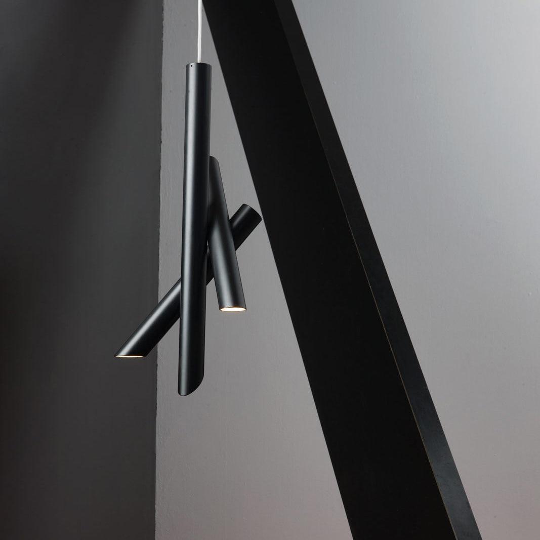 Erixon lámpara colgante de tubos de aluminio minimalista