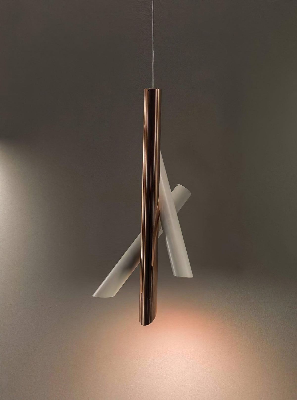 Erixon lámpara colgante de tubos de aluminio minimalista