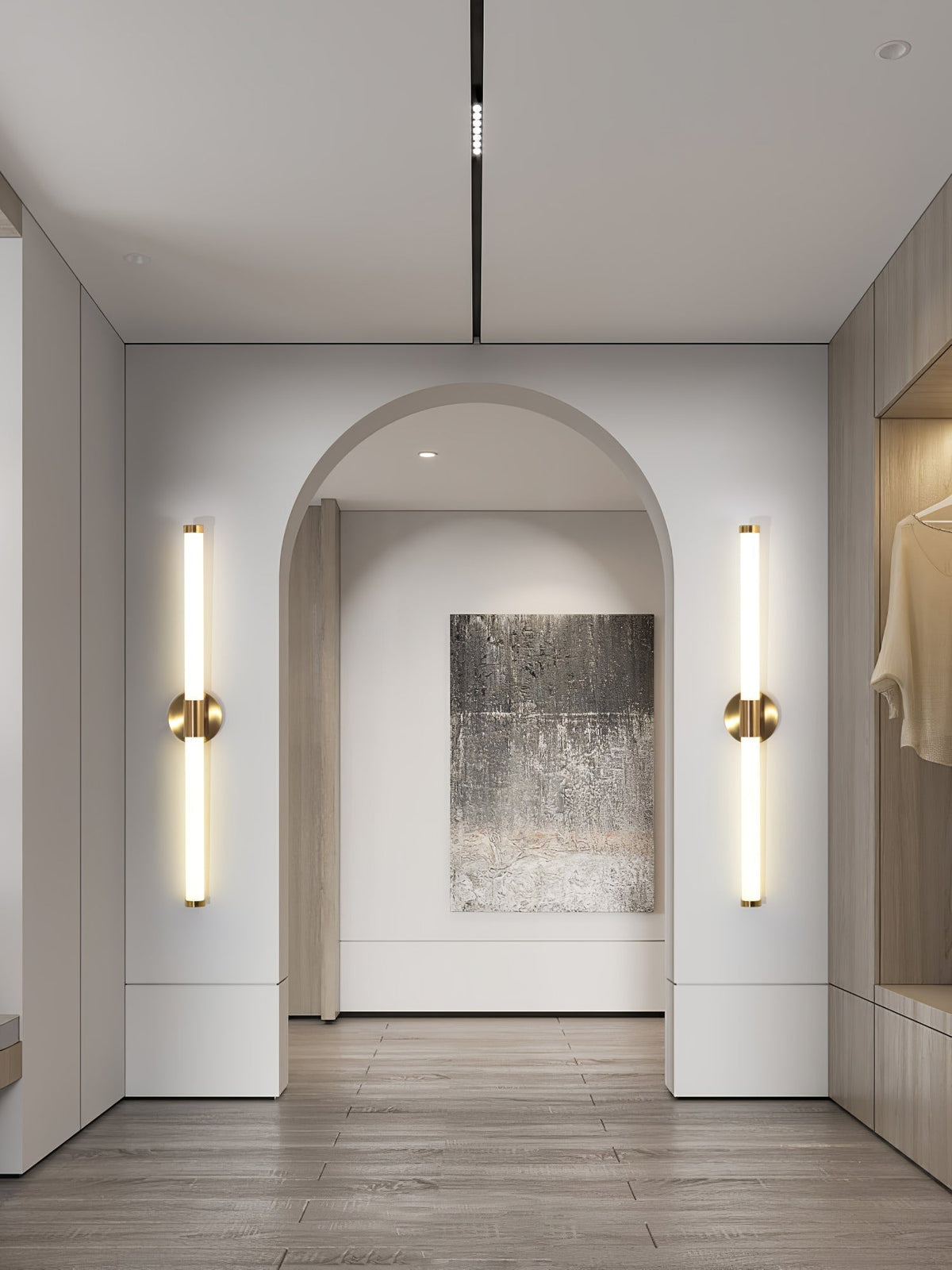 Cecarir Art tubo lineal LED aplique de pared