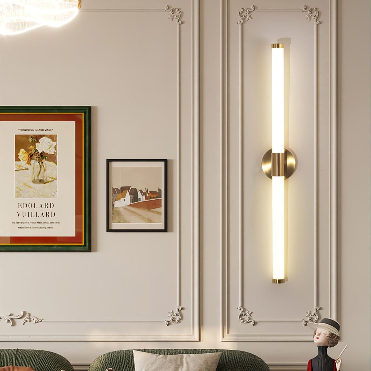 Cecarir Art tubo lineal LED aplique de pared