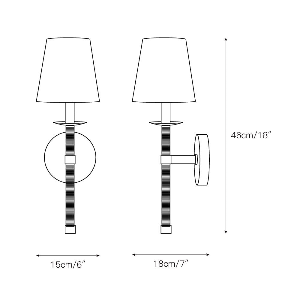 Aveninielle aplique de pared