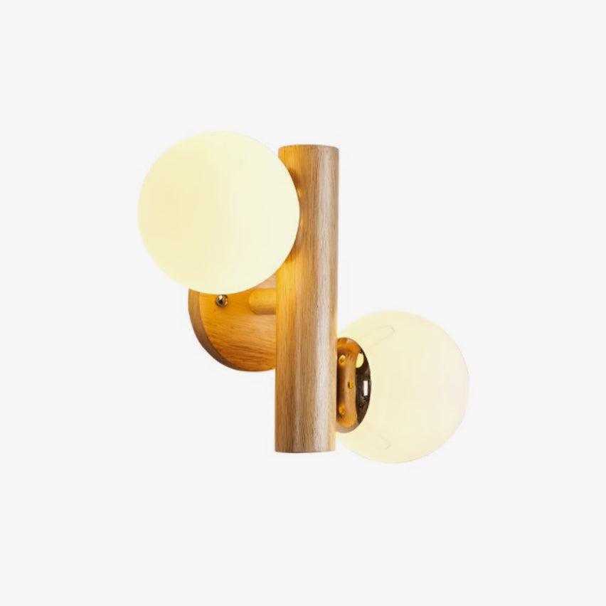 Fioran aplique de pared de madera estilo escandinavo