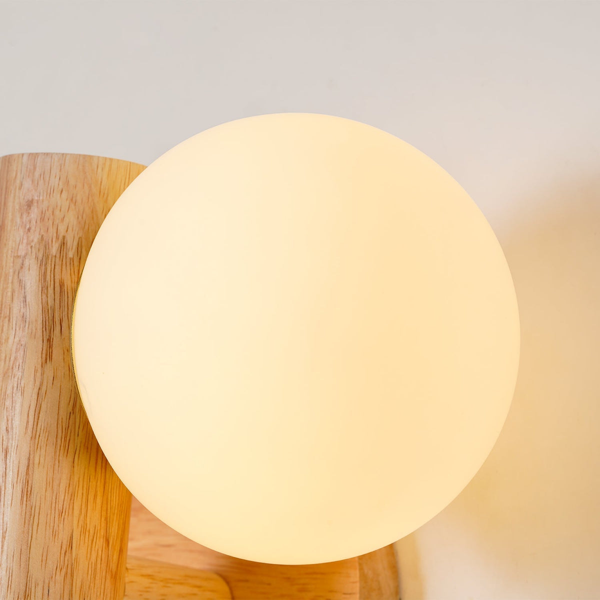 Fioran aplique de pared de madera estilo escandinavo