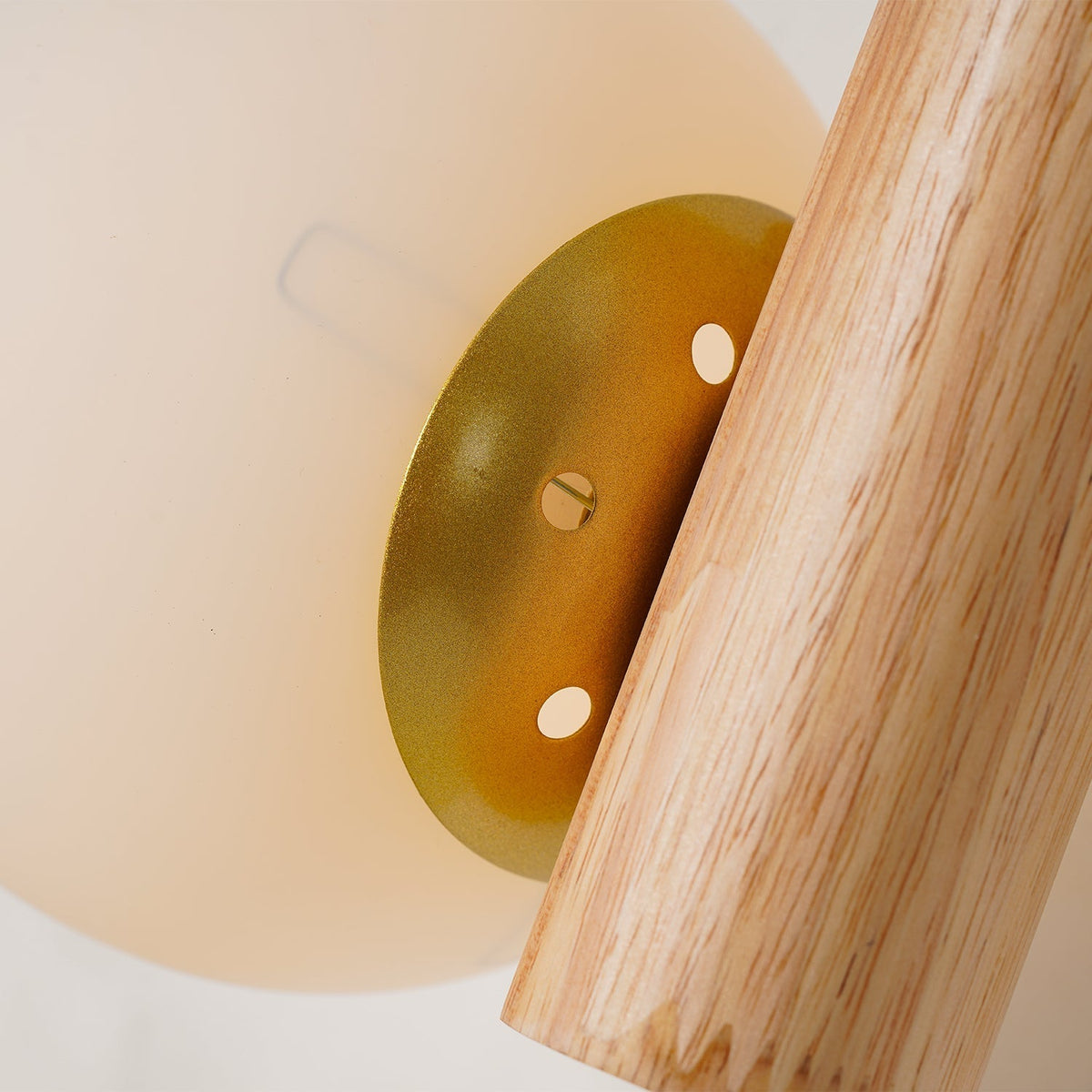 Fioran aplique de pared de madera estilo escandinavo