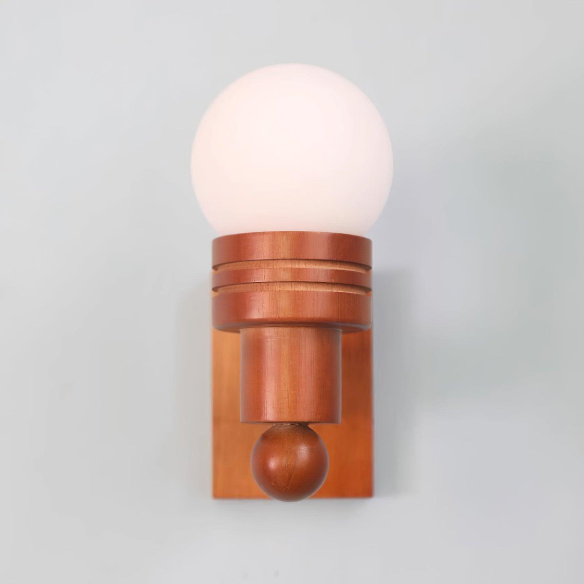 Beam aplique de pared de madera sólida