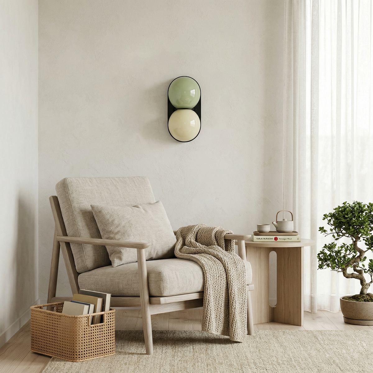 Veloira aplique de pared