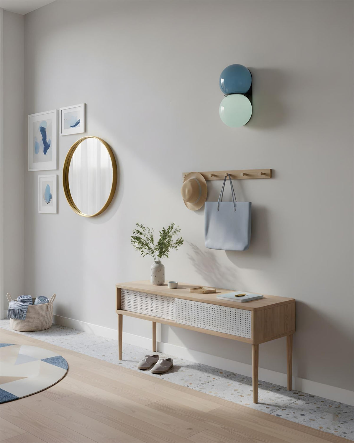Veloira aplique de pared