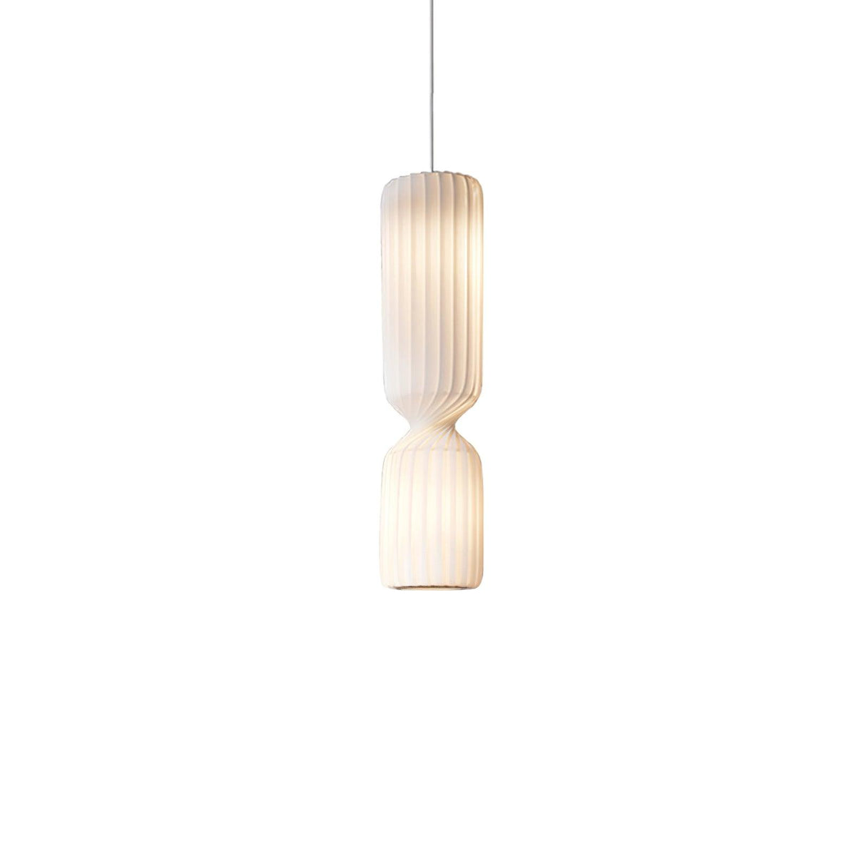 Twist lámpara colgante minimalista de PVC