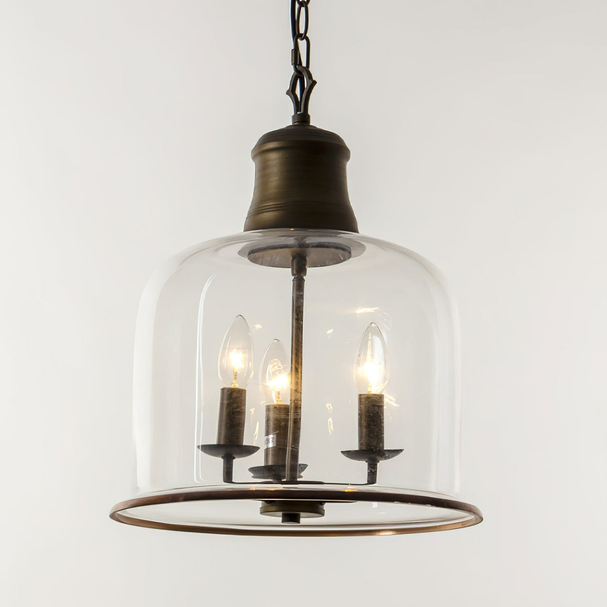 Celaniella lámpara colgante Vintage elegancia de vidrio