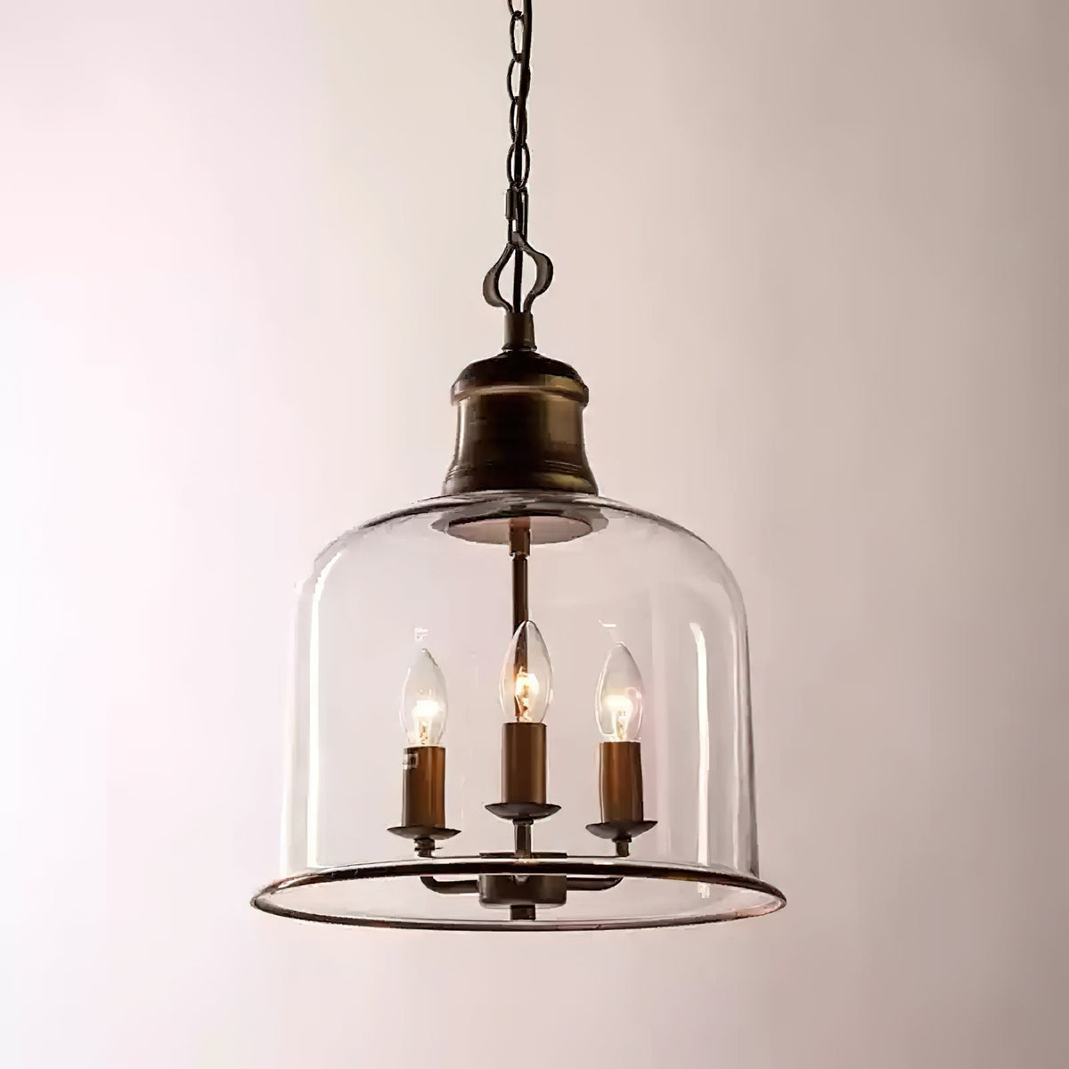 Celaniella lámpara colgante Vintage elegancia de vidrio