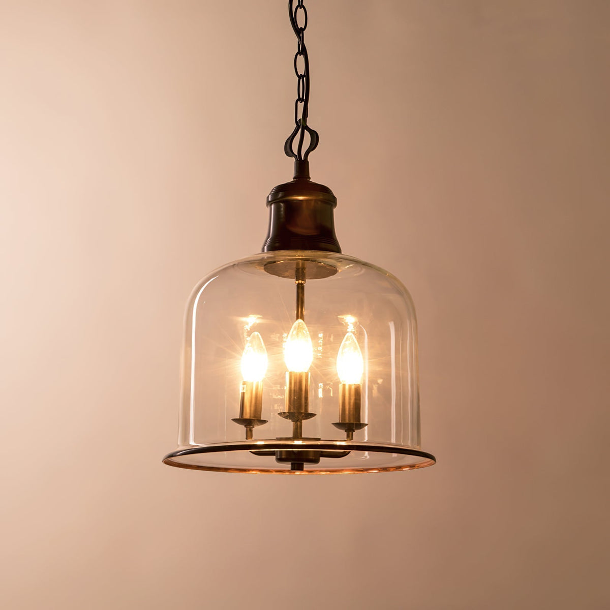 Celaniella lámpara colgante Vintage elegancia de vidrio