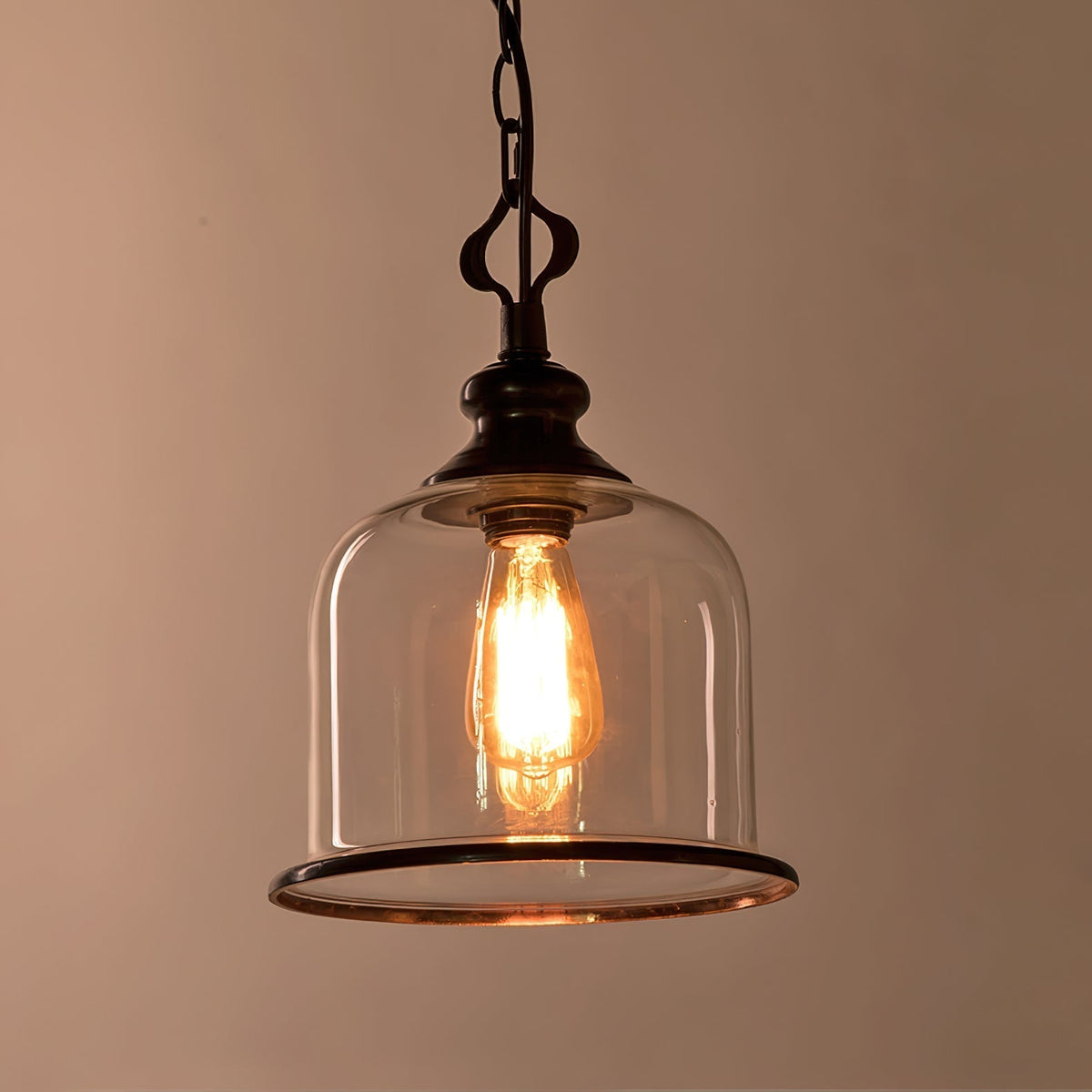 Celaniella lámpara colgante Vintage elegancia de vidrio