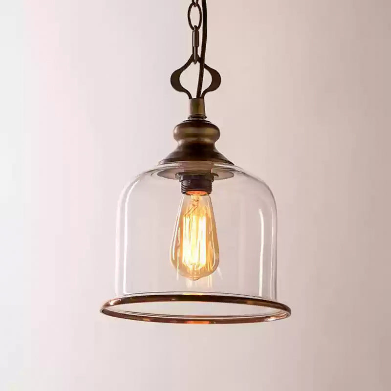 Celaniella lámpara colgante Vintage elegancia de vidrio