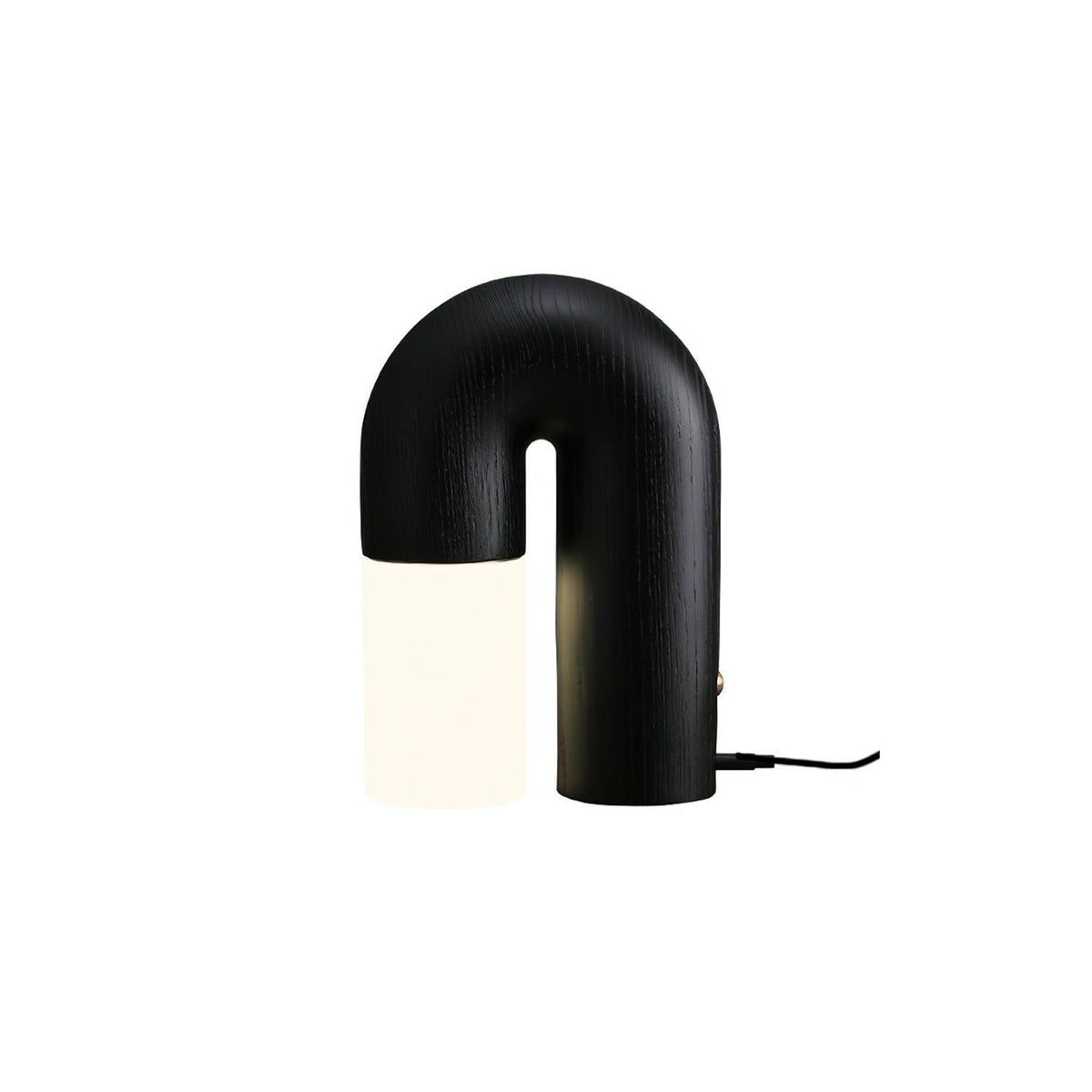 Arch lámpara de mesa de madera