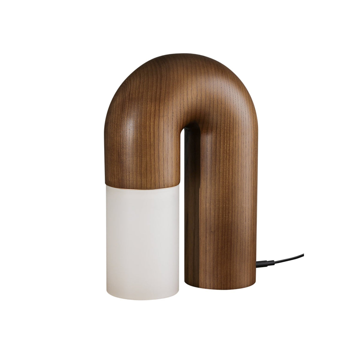 Arch lámpara de mesa de madera